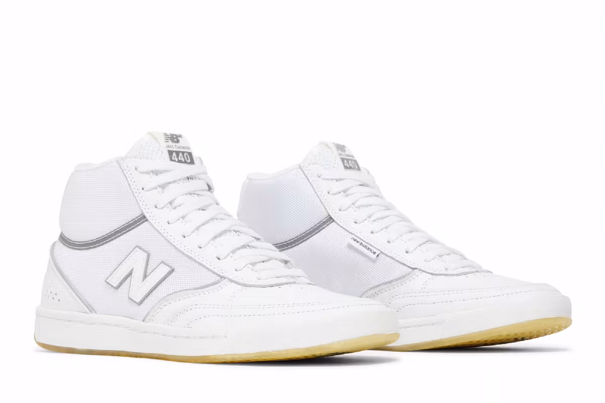 New Balance Numeric 440 High White, view 9