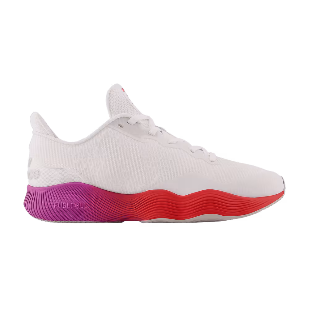 New Balance Women's FuelCell Shift TR Wide White Magenta Pop