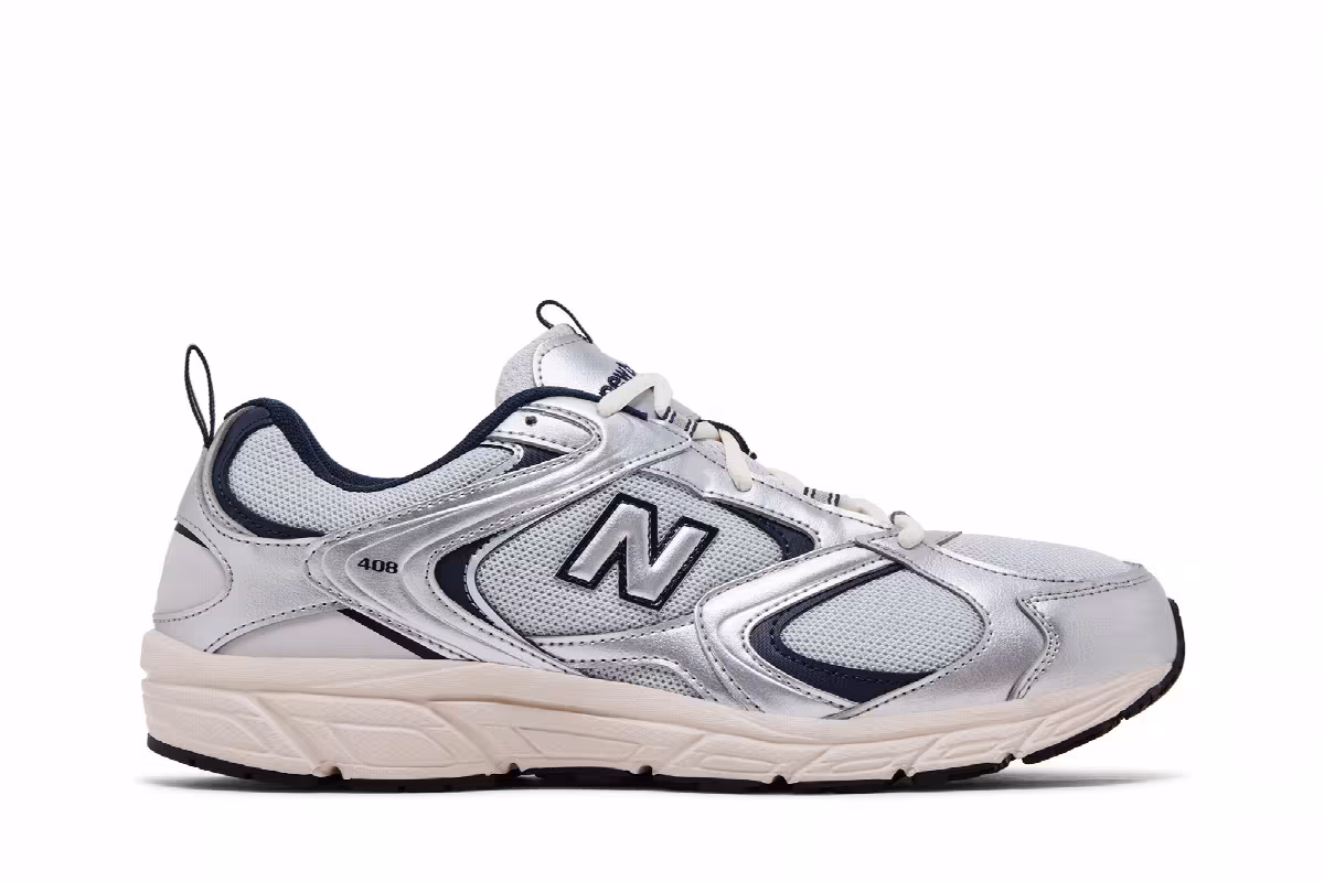 New Balance 408 Silver Indigo, view 2