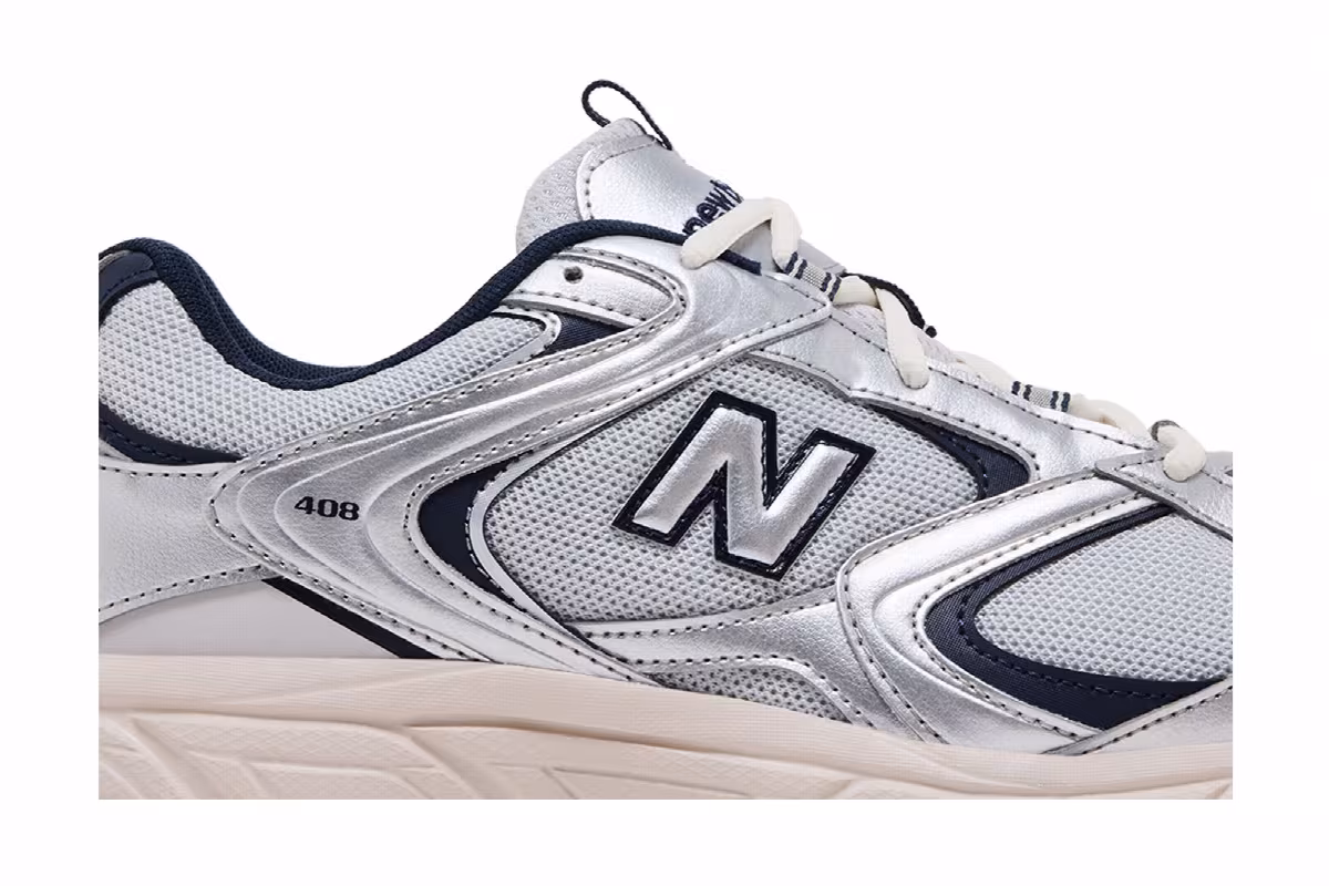 New Balance 408 Silver Indigo, view 3