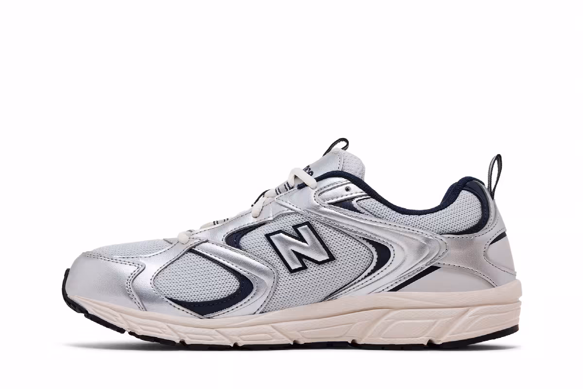 New Balance 408 Silver Indigo, view 4