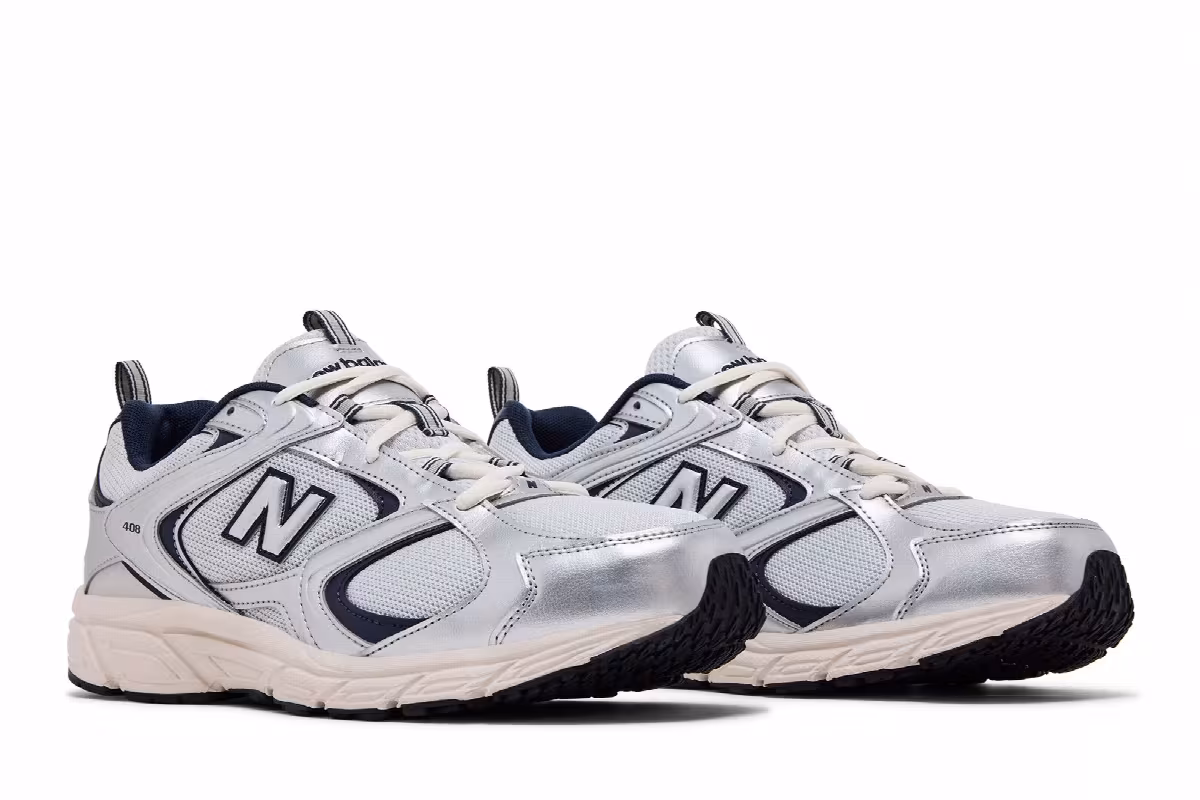 New Balance 408 Silver Indigo, view 9