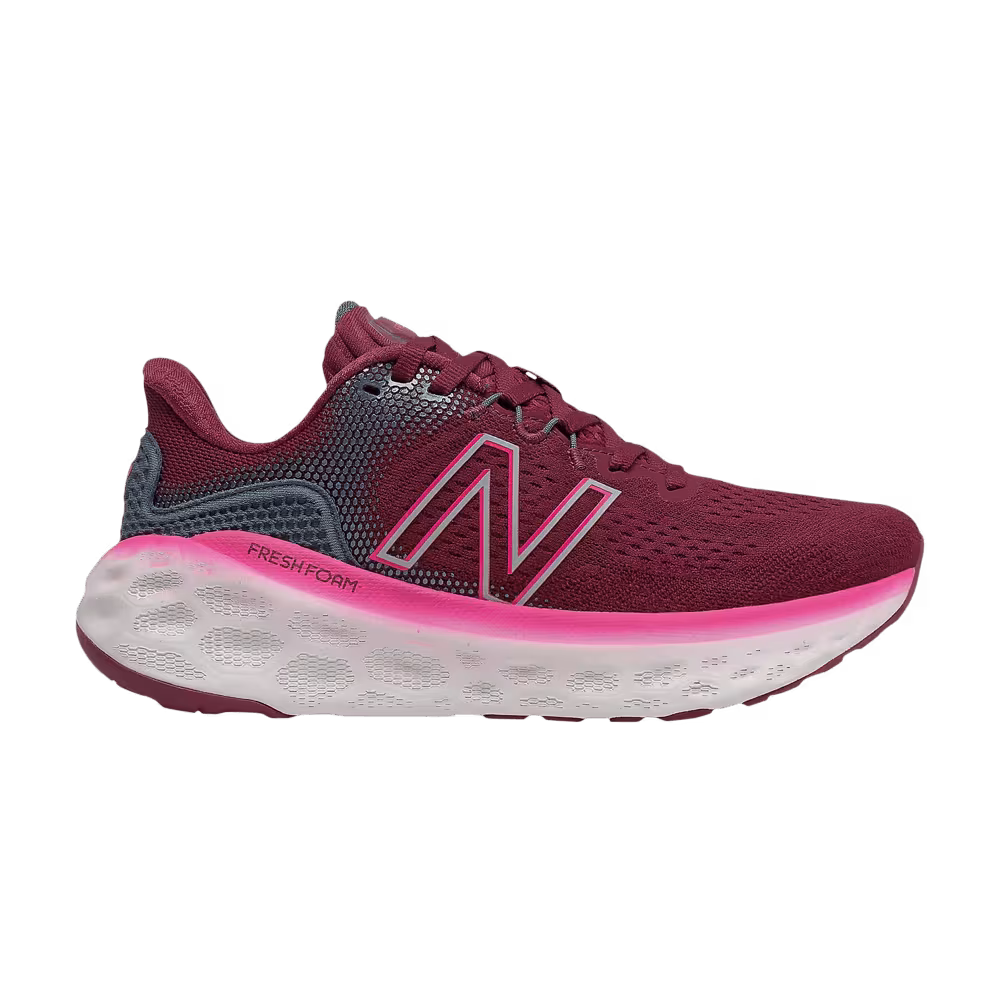 New Balance Women's Fresh Foam More v3 Garnet Pink Glow