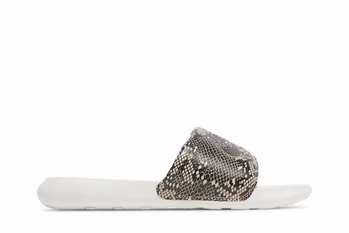 Nike Women's Victori One Printed Slide Snakeskin, view 2