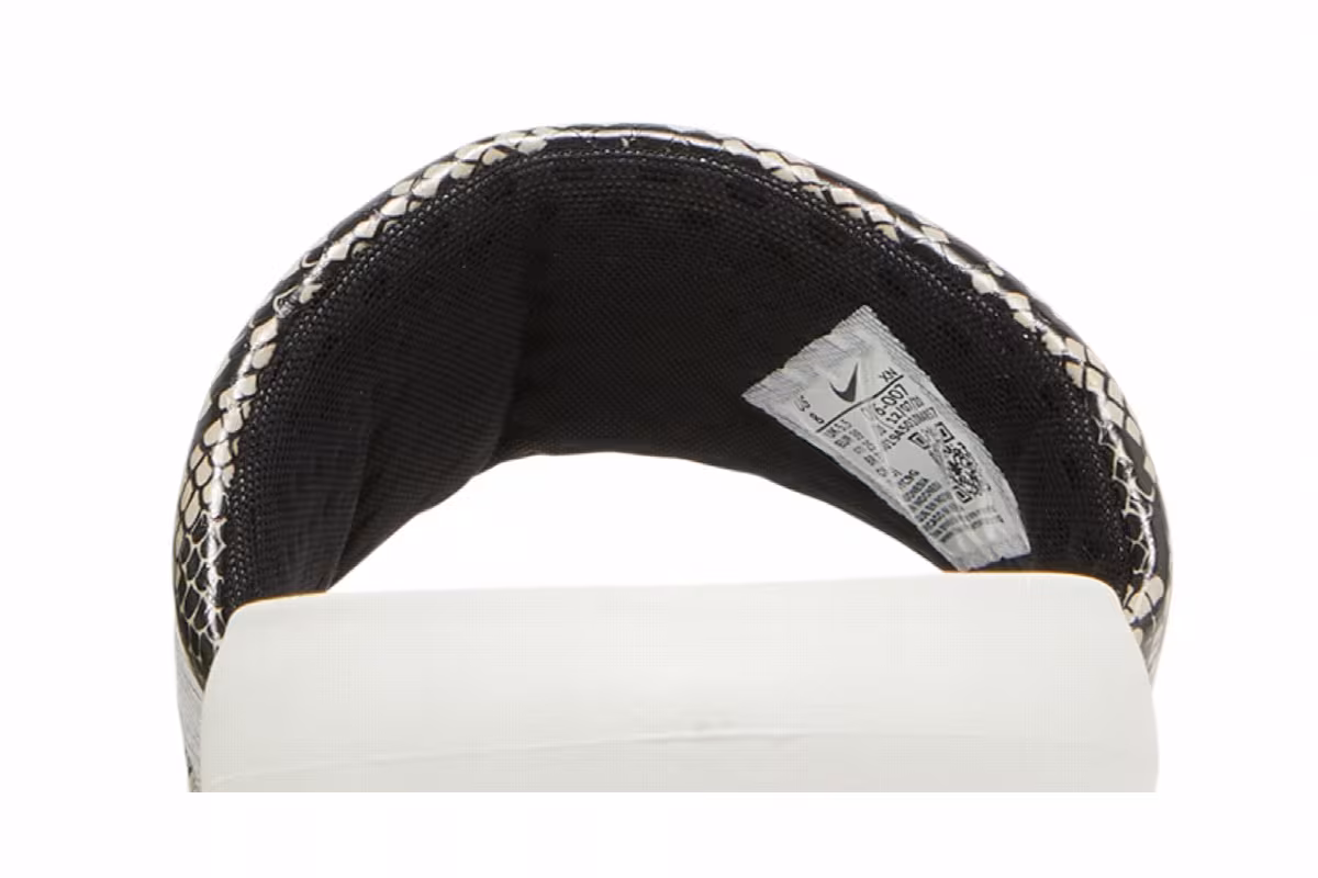 Nike Women's Victori One Printed Slide Snakeskin, view 8