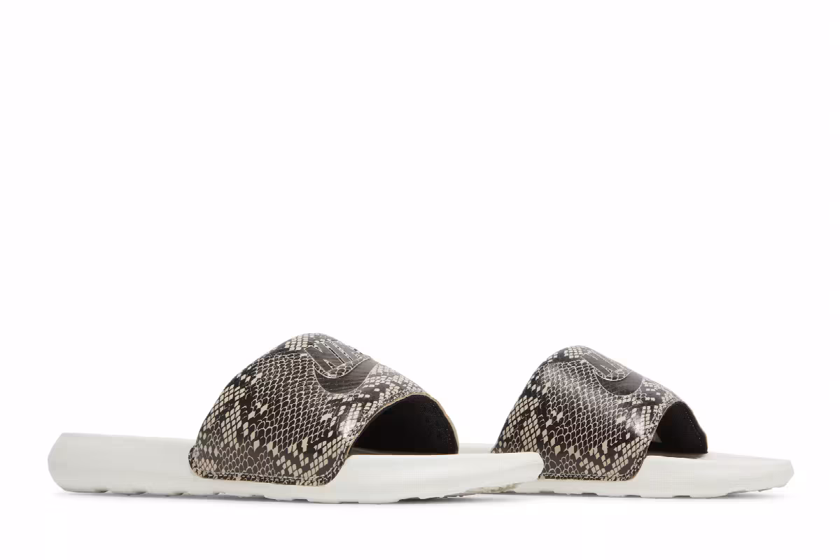 Nike Women's Victori One Printed Slide Snakeskin, view 9