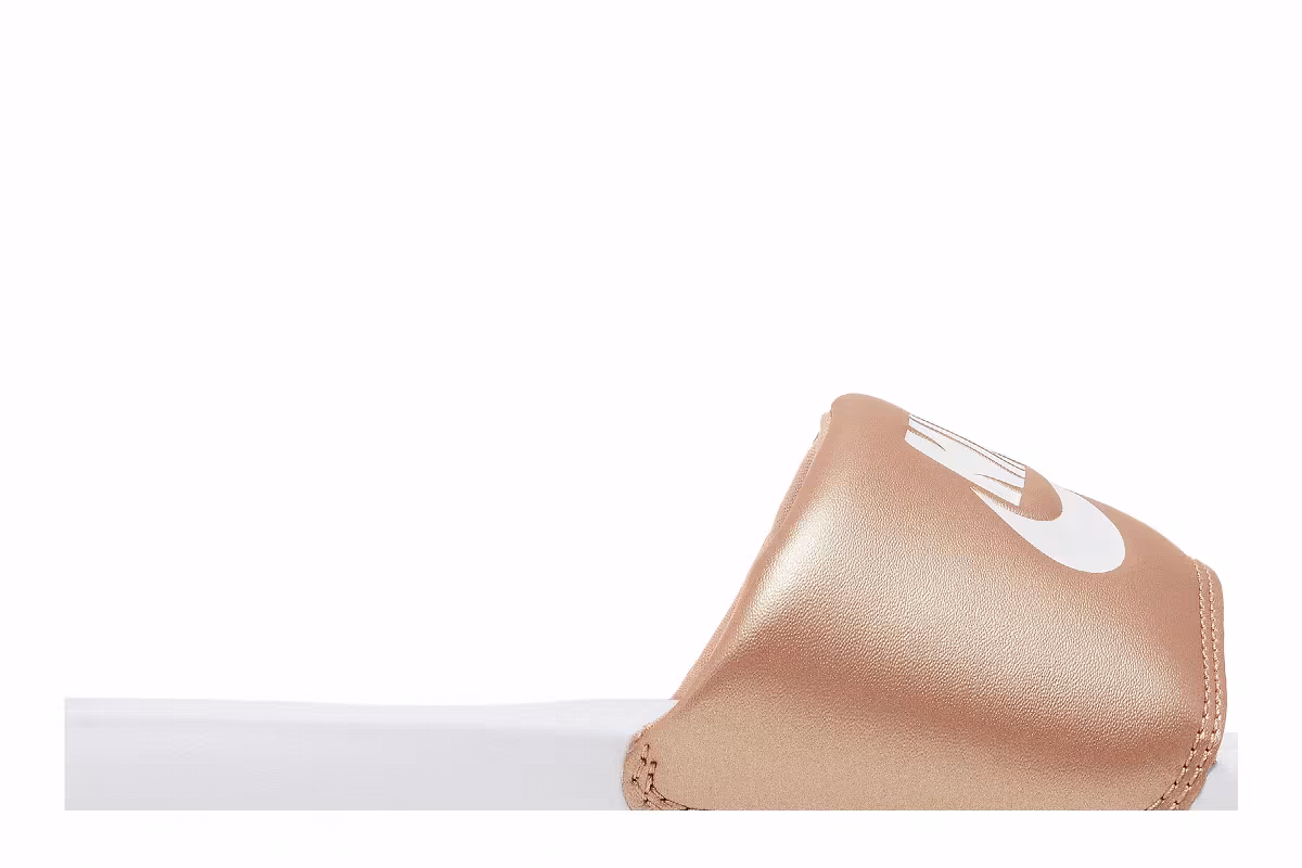Nike Women's Victori One Slide Metallic Red Bronze, view 3