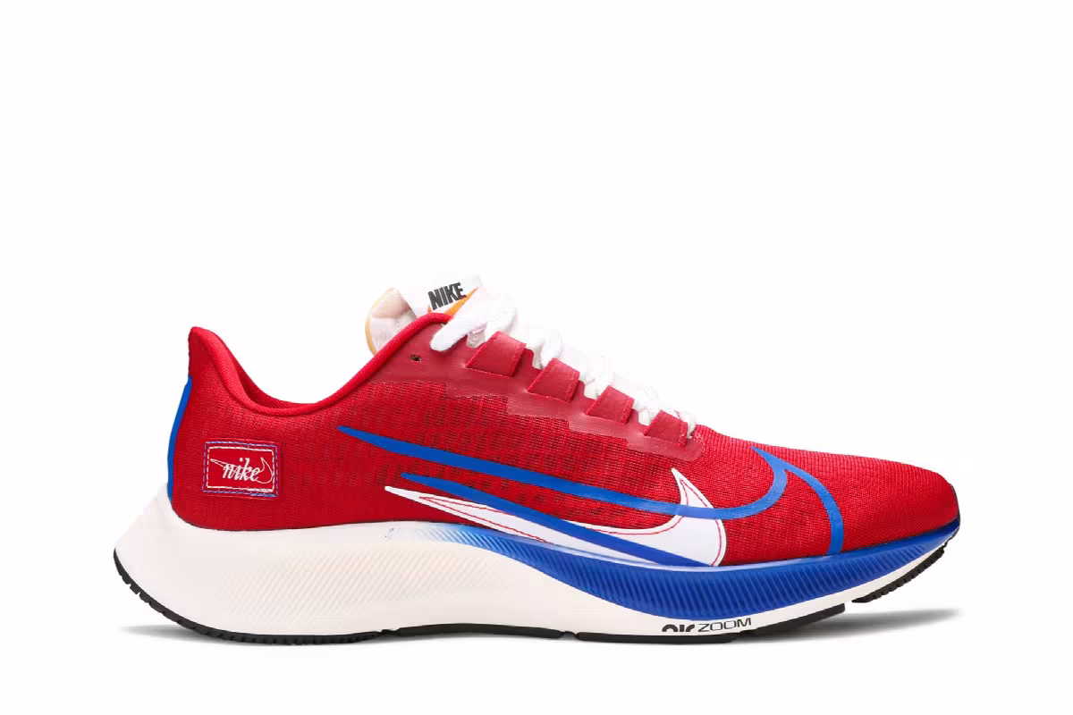 Nike Air Zoom Pegasus 37 Premium Gym Red Game Royal, view 2