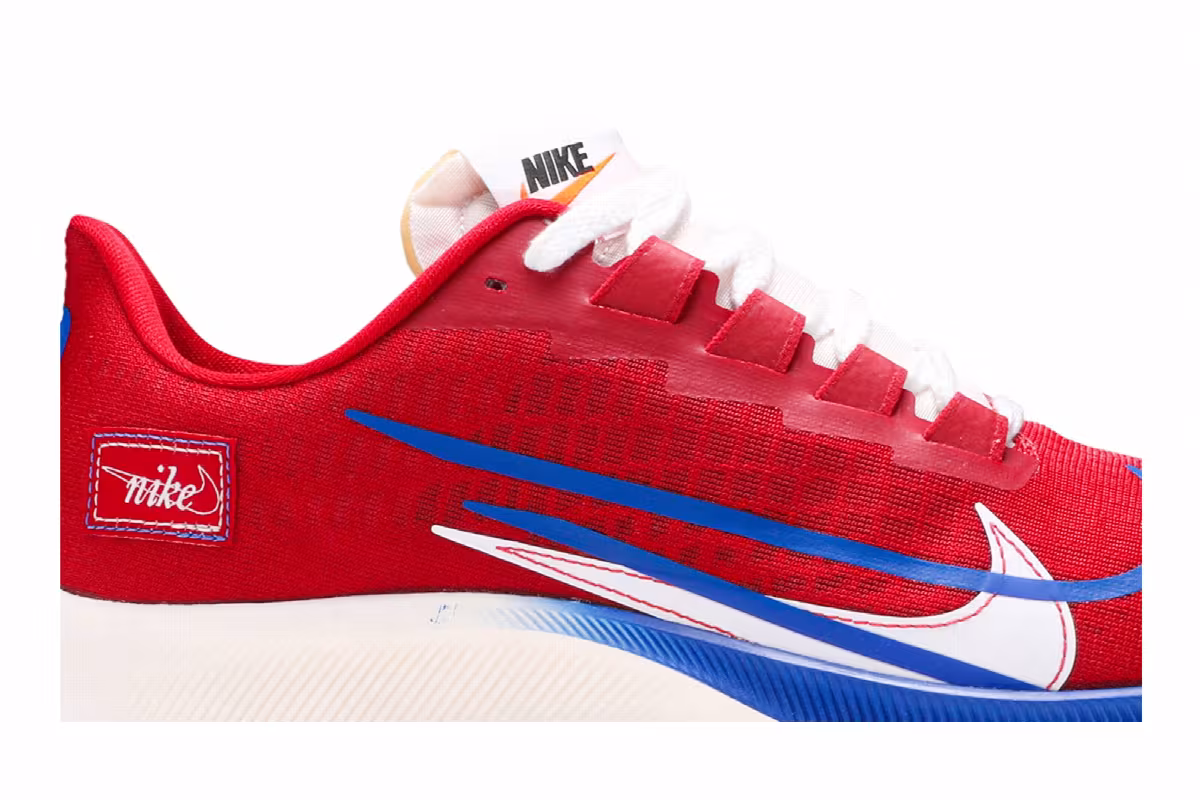 Nike Air Zoom Pegasus 37 Premium Gym Red Game Royal, view 3