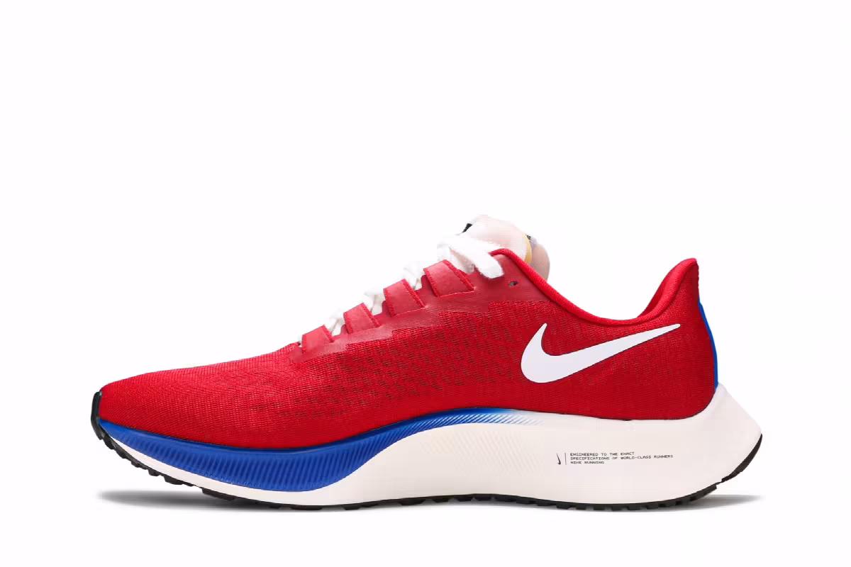 Nike Air Zoom Pegasus 37 Premium Gym Red Game Royal, view 4