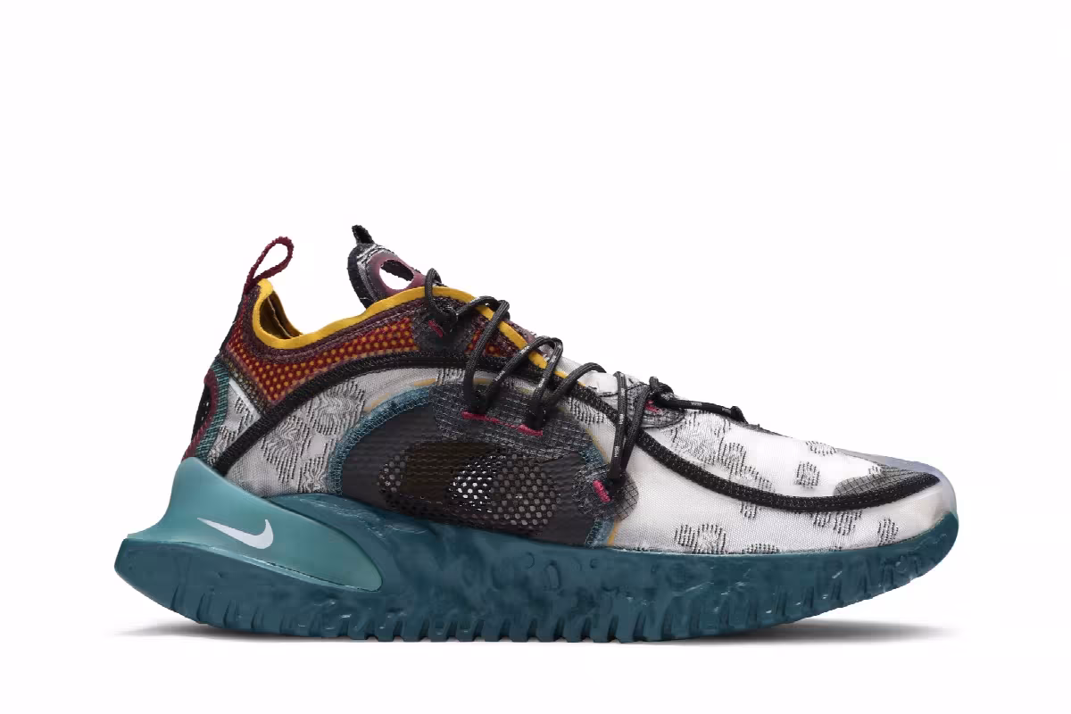 Nike ISPA Flow 2020 Dark Teal Green, view 2