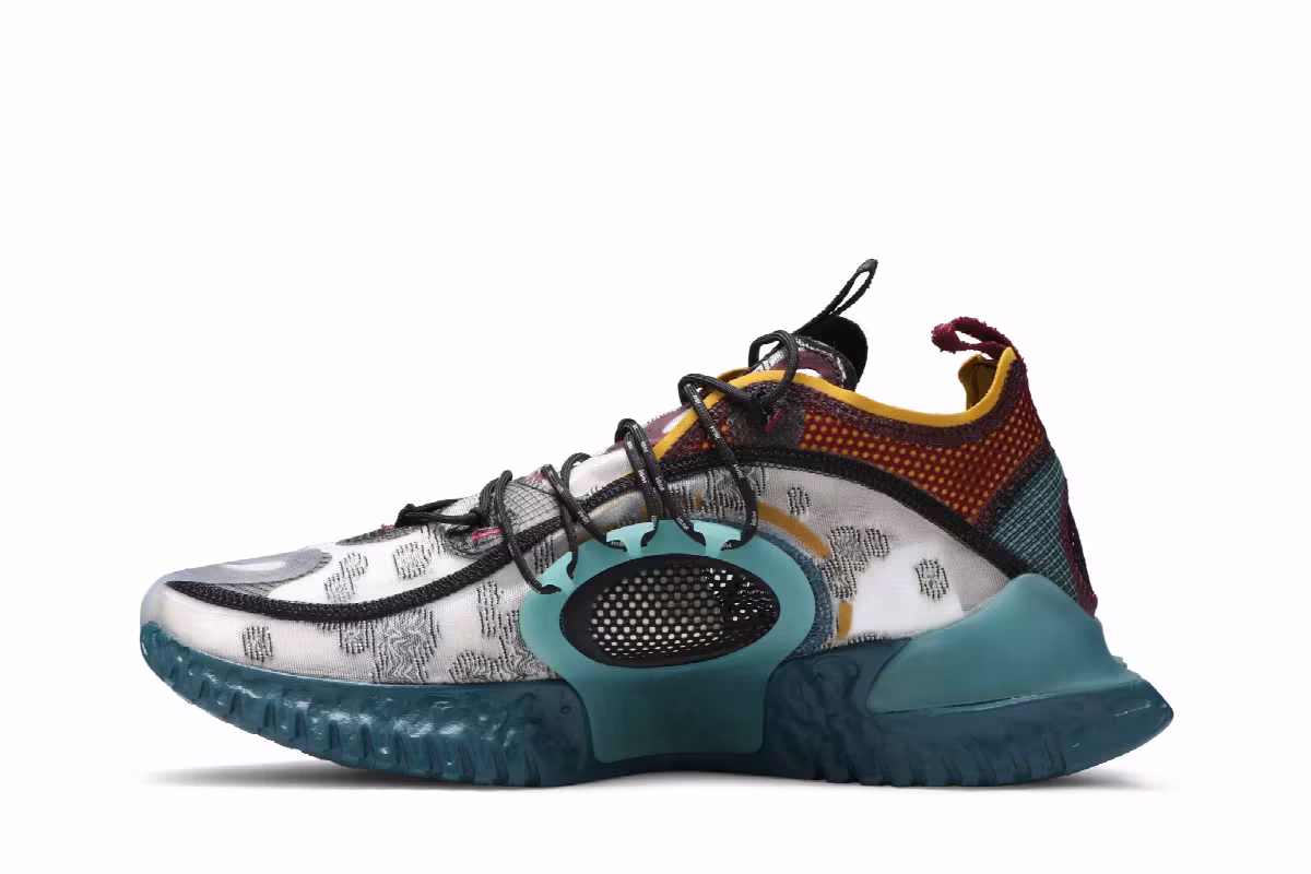 Nike ISPA Flow 2020 Dark Teal Green, view 4