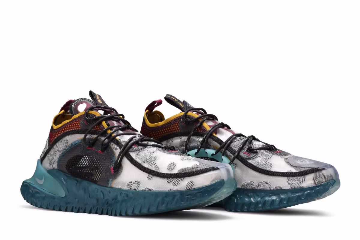 Nike ISPA Flow 2020 Dark Teal Green, view 9