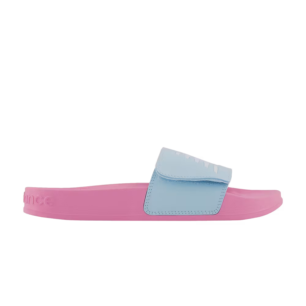 New Balance 200 Adjustable Slide Big Kid Blue Bubblegum