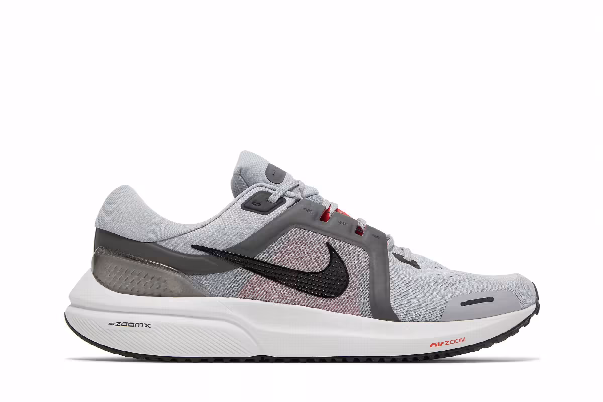 Nike Air Zoom Vomero 16 Wolf Grey Light Crimson, view 2