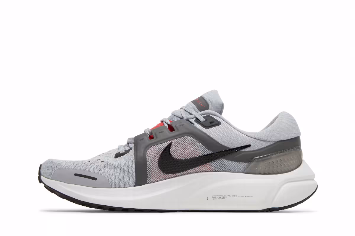 Nike Air Zoom Vomero 16 Wolf Grey Light Crimson, view 4