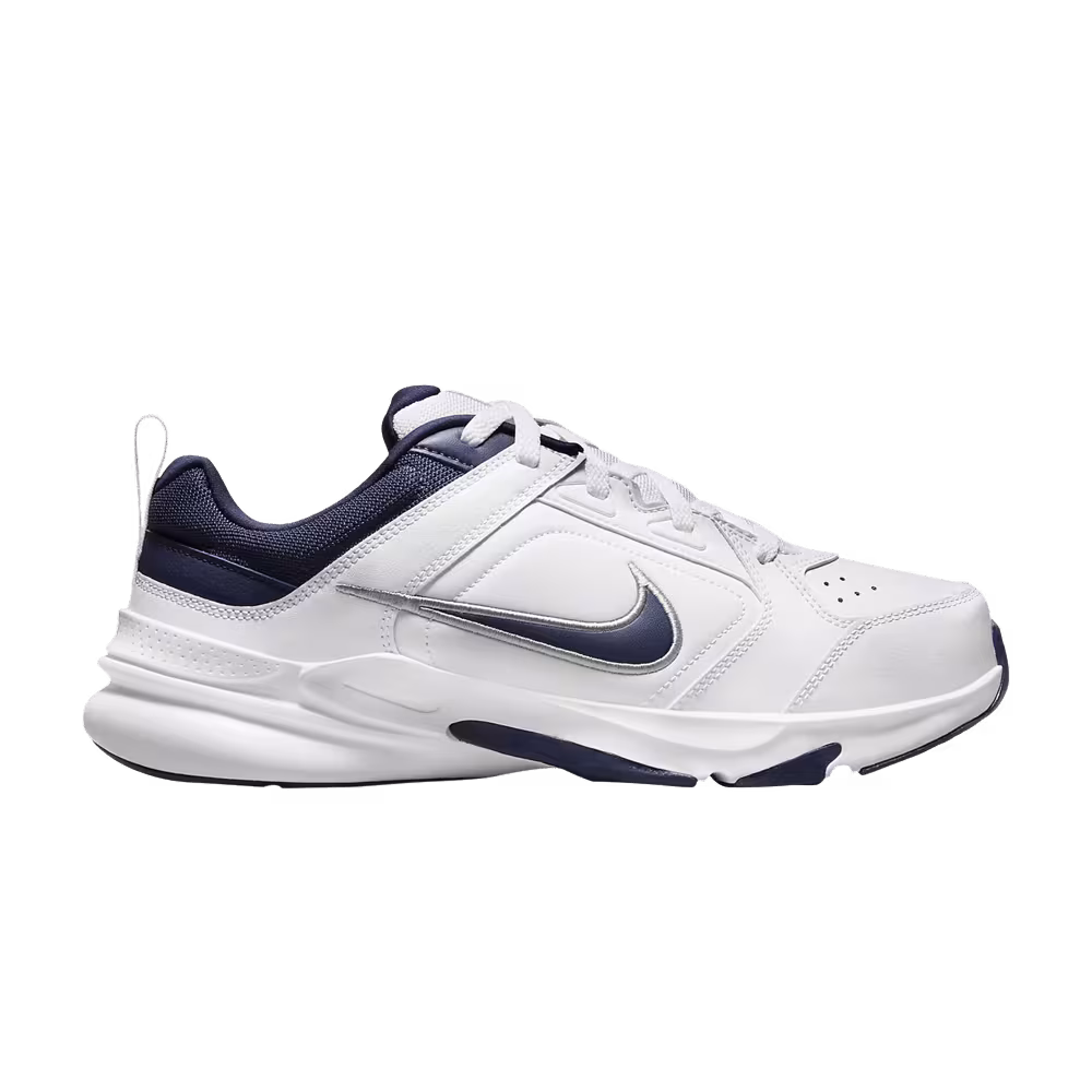 Nike Defy All Day 4E Wide White Midnight Navy