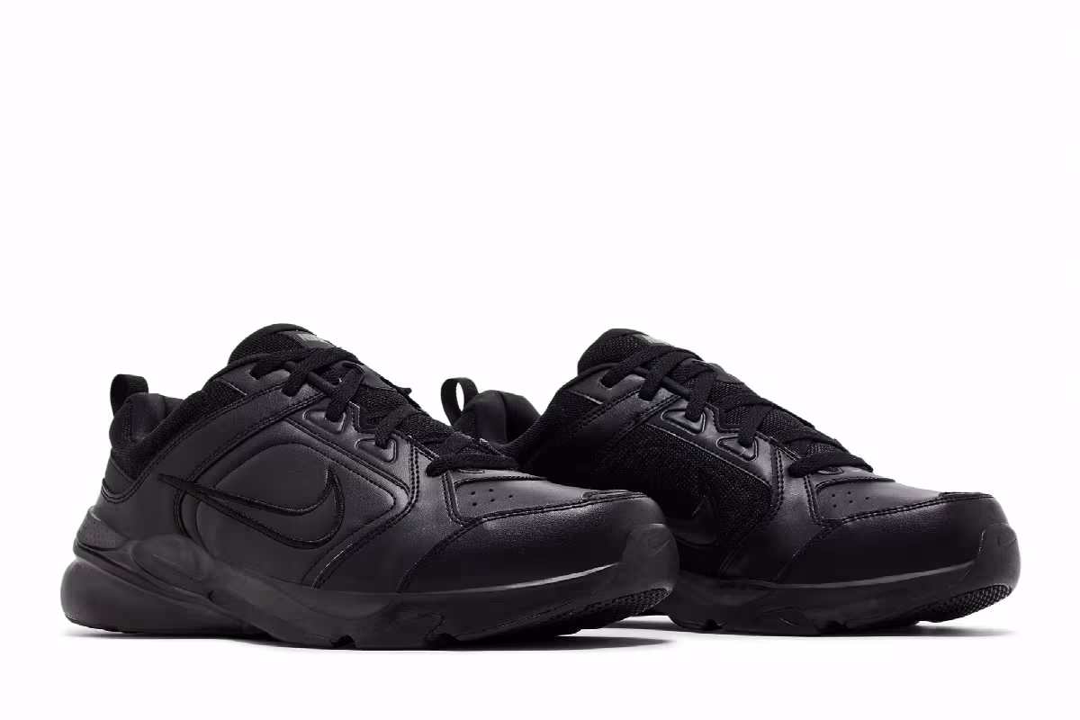 Nike Defy All Day Extra Wide Triple Black, view 9