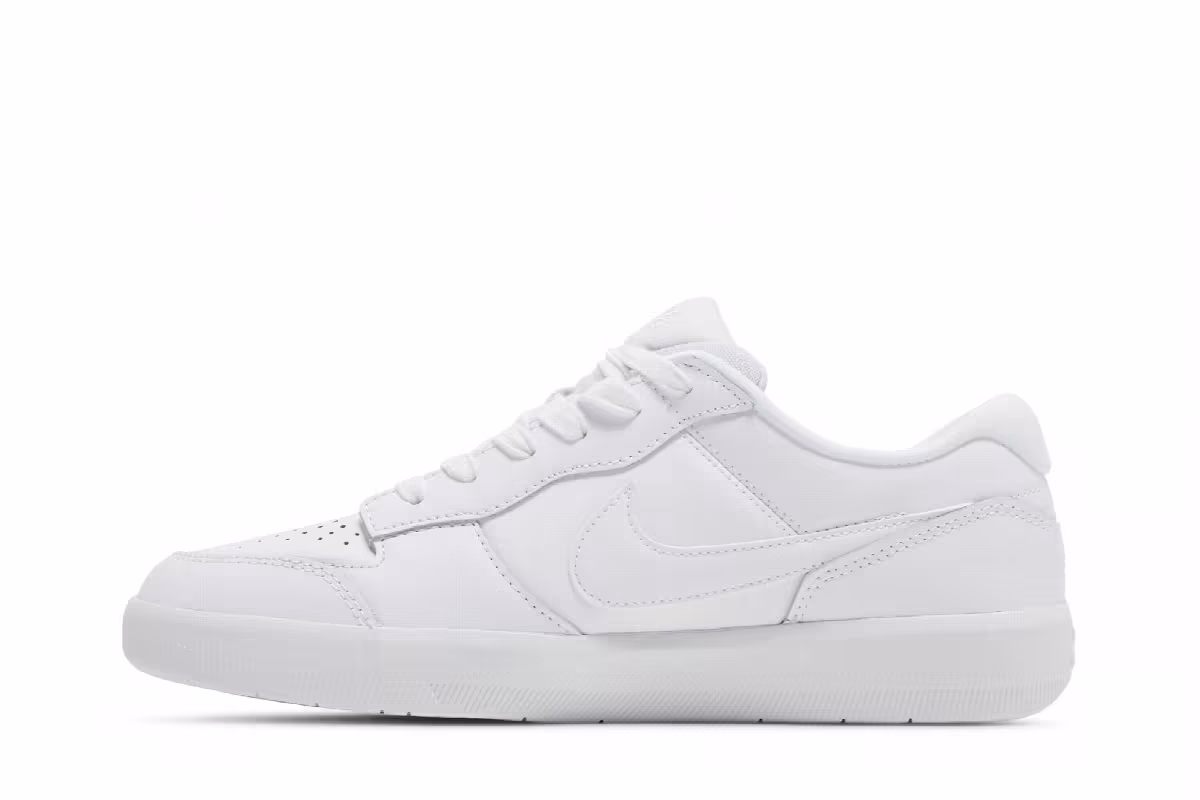 Nike Force 58 Premium SB Triple White, view 4