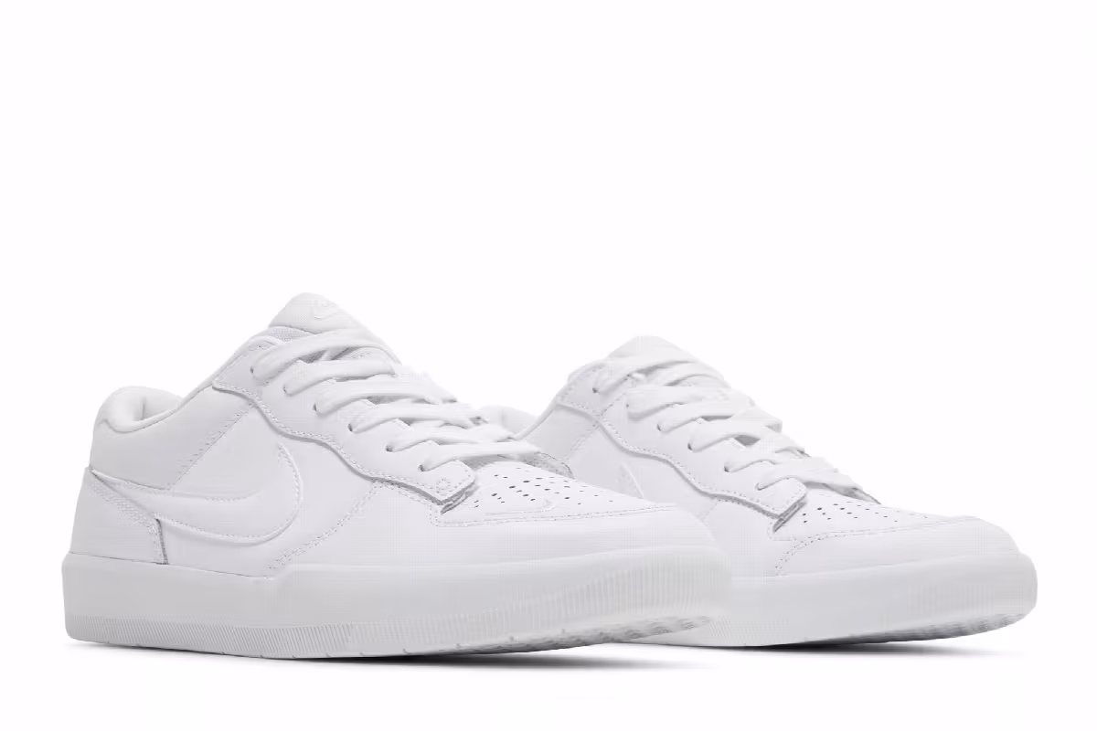 Nike Force 58 Premium SB Triple White, view 9