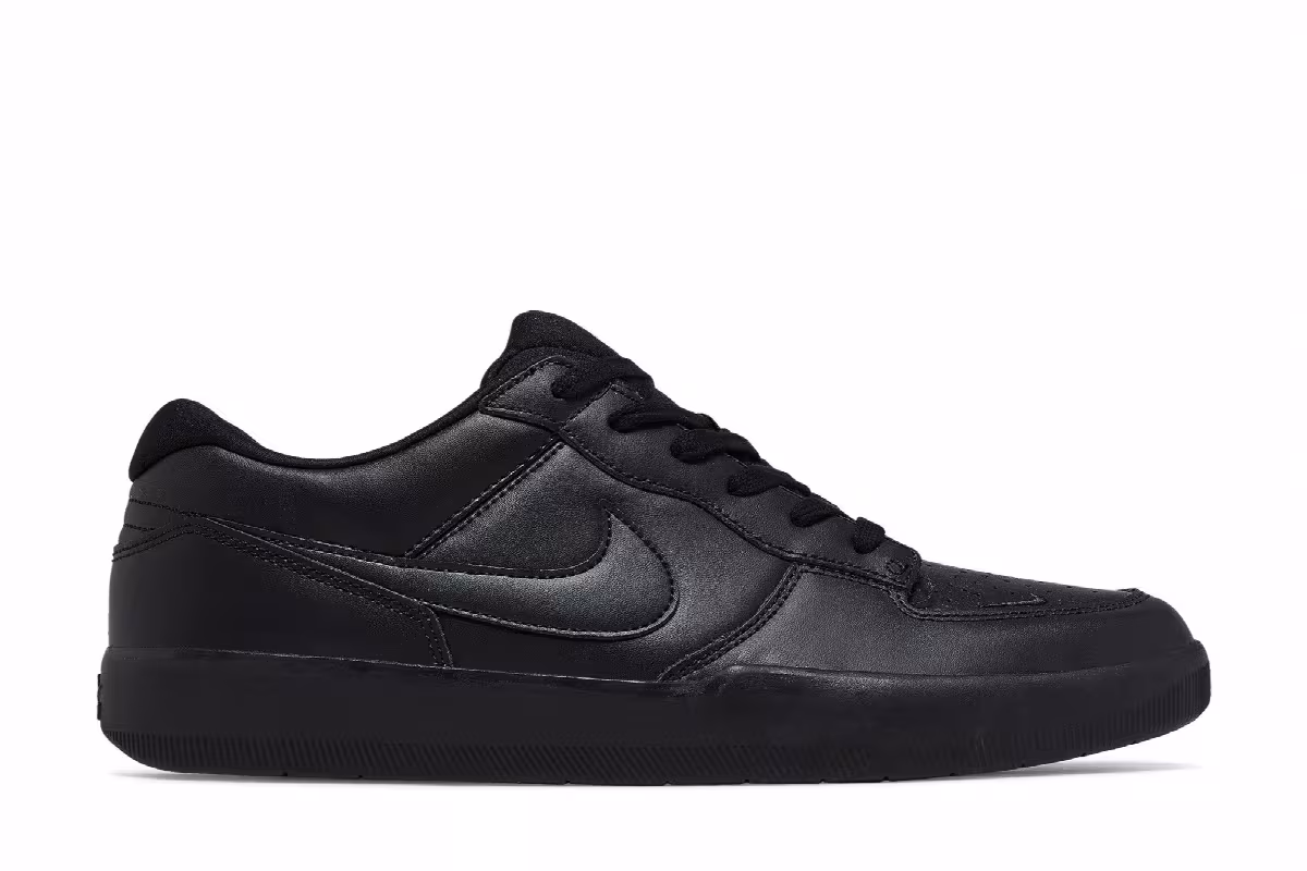 Nike Force 58 Premium SB Triple Black, view 2