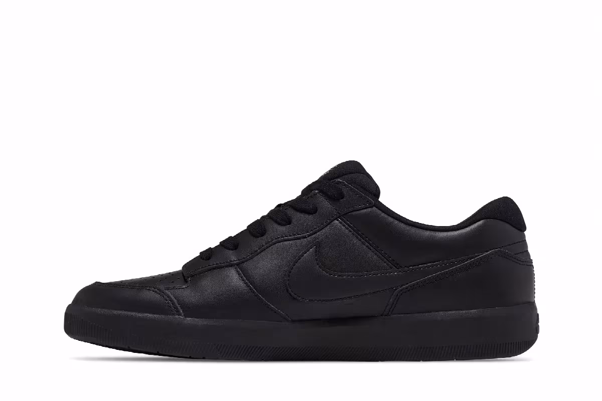 Nike Force 58 Premium SB Triple Black, view 4