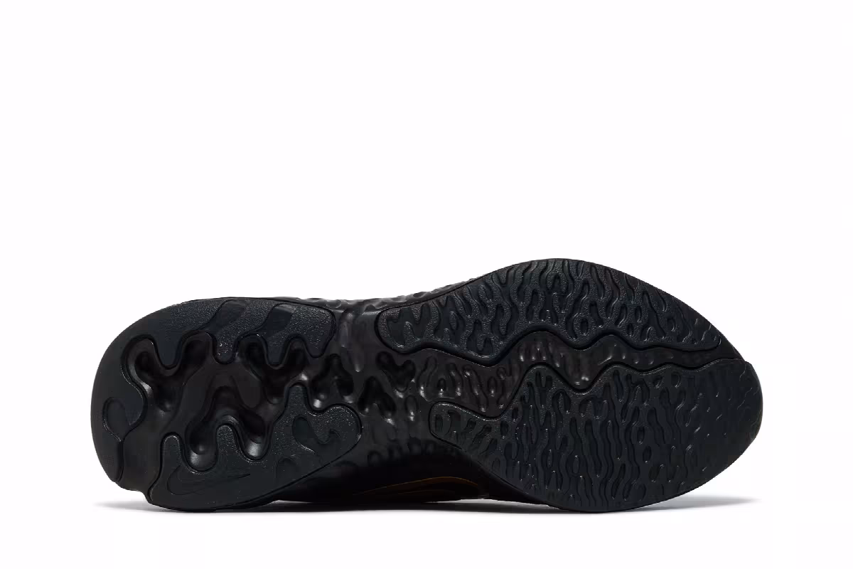 Nike Renew Run 2 Black Metallic Gold, view 5