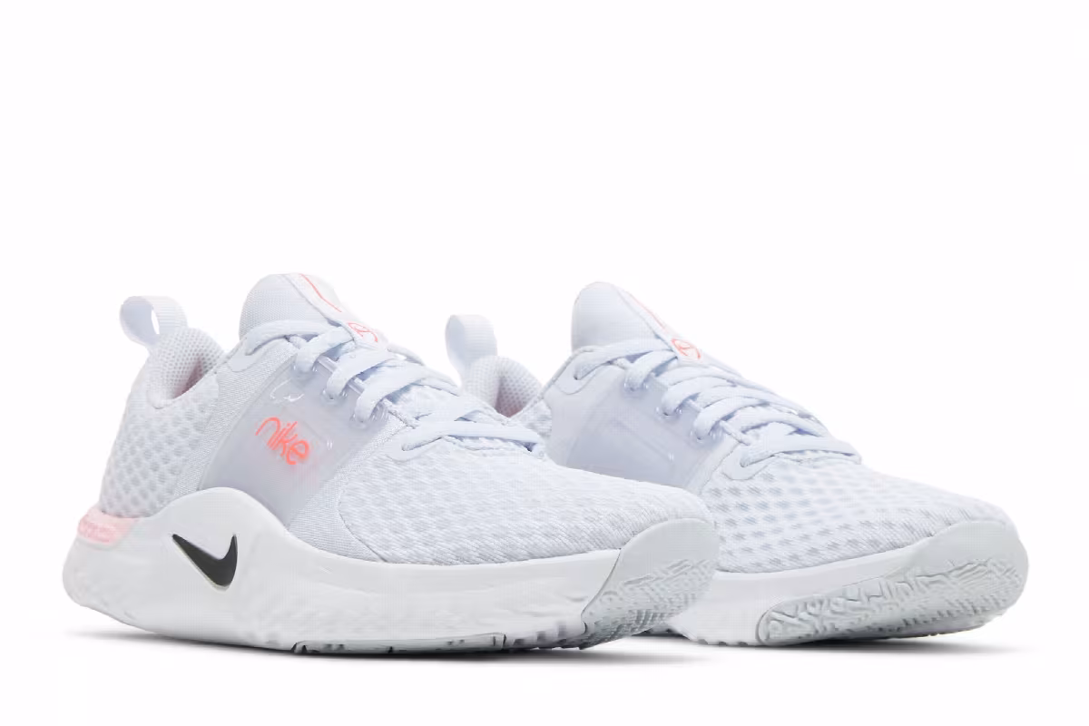 Nike Women's Renew In-Season TR 10 Grey Bright Crimson, view 9