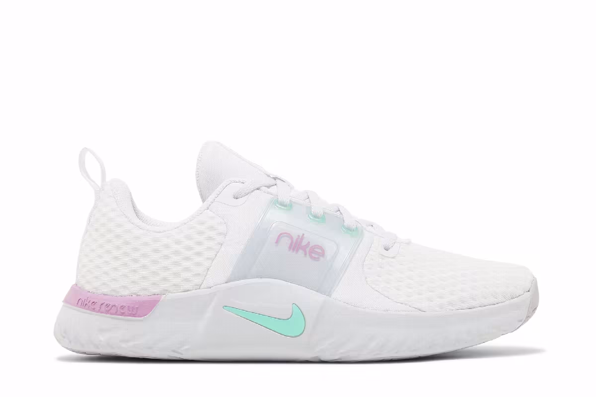 Nike Women's Renew In-Season TR 10 White Violet Shock, view 2