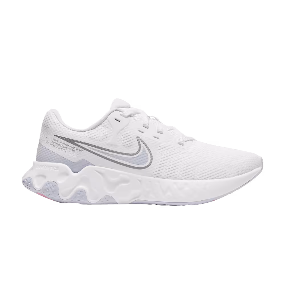 Nike Women's Renew Ride 2 White Football Grey