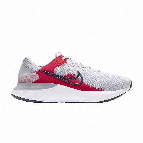 Nike Renew Run 2 'Pure Platinum Chile Red'