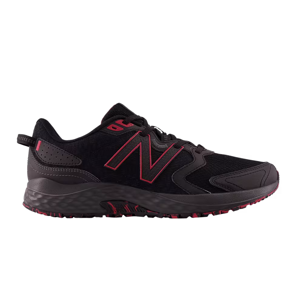 New Balance 410v7 4E Wide Black Electric Red
