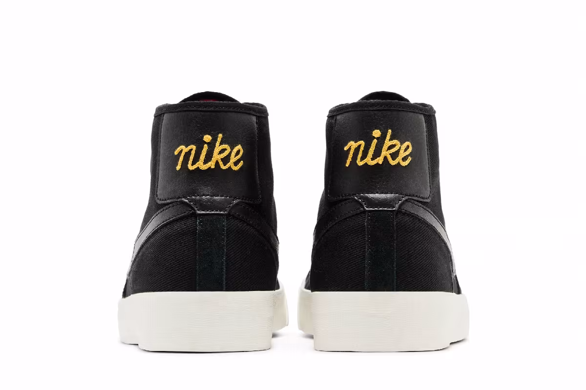Nike Blazer Court Mid Premium SB Black, view 7