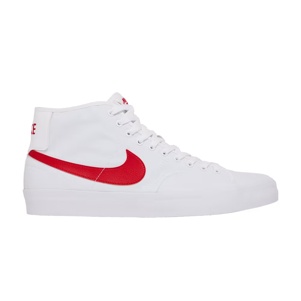 Nike Blazer Court Mid SB White University Red