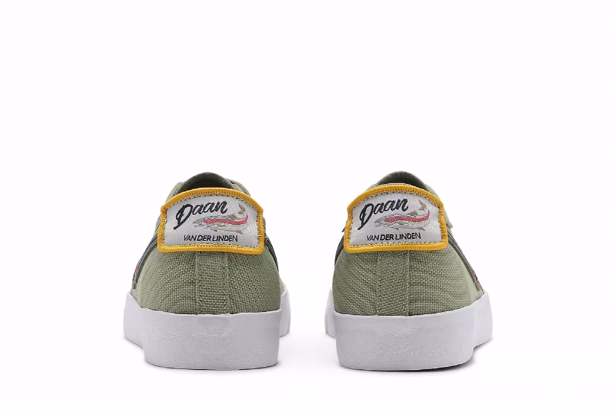 Daan Van Der Linden x Nike Blazer Court SB Dusty Olive, view 7