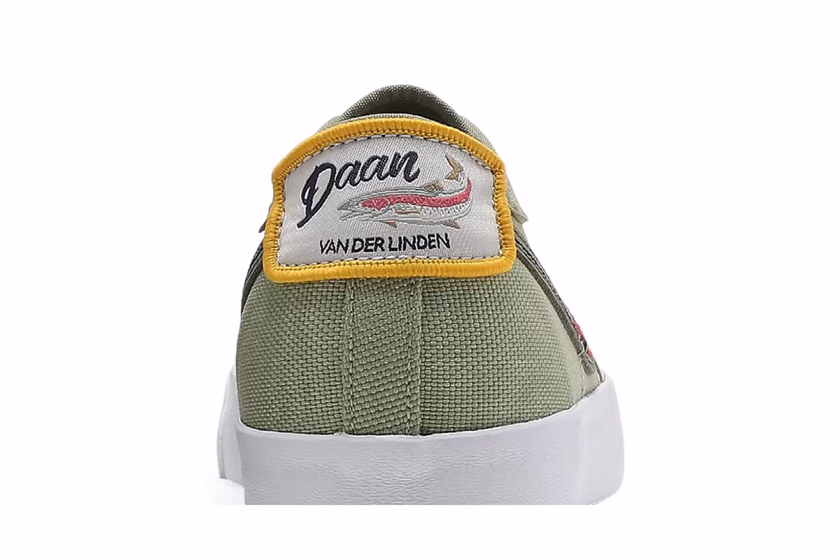 Daan Van Der Linden x Nike Blazer Court SB Dusty Olive, view 8