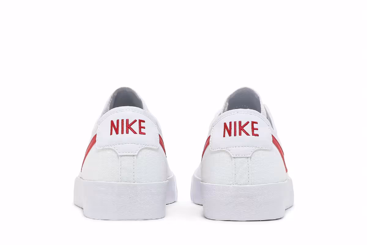Nike Blazer Court SB White University Red, view 7