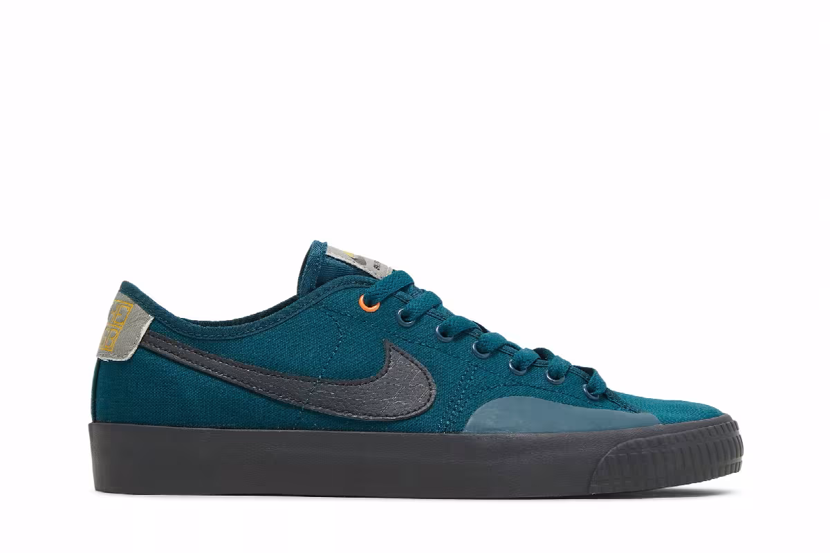 Nike Daan Van Der Linden x Blazer Court SB Midnight Turquoise, view 2