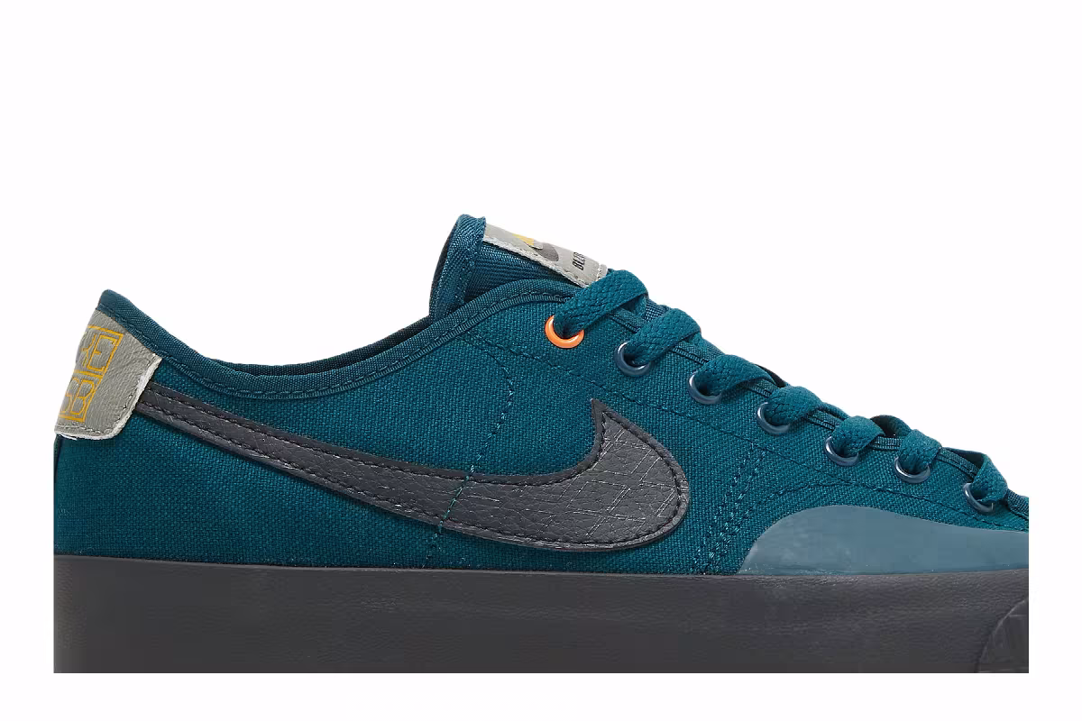 Nike Daan Van Der Linden x Blazer Court SB Midnight Turquoise, view 3