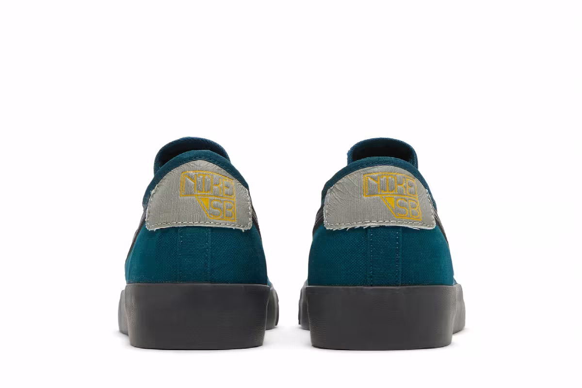 Nike Daan Van Der Linden x Blazer Court SB Midnight Turquoise, view 7