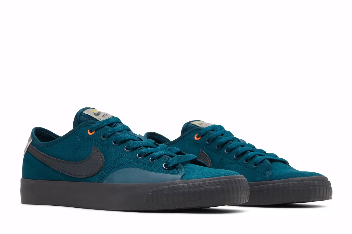 Nike Daan Van Der Linden x Blazer Court SB Midnight Turquoise, view 9