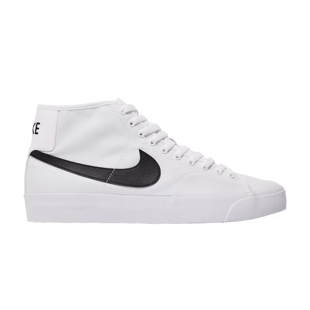 Nike Blazer Court Mid SB White Black