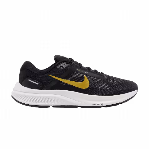 Nike Wmns Air Zoom Structure 24 'Black Metallic Gold Coin'