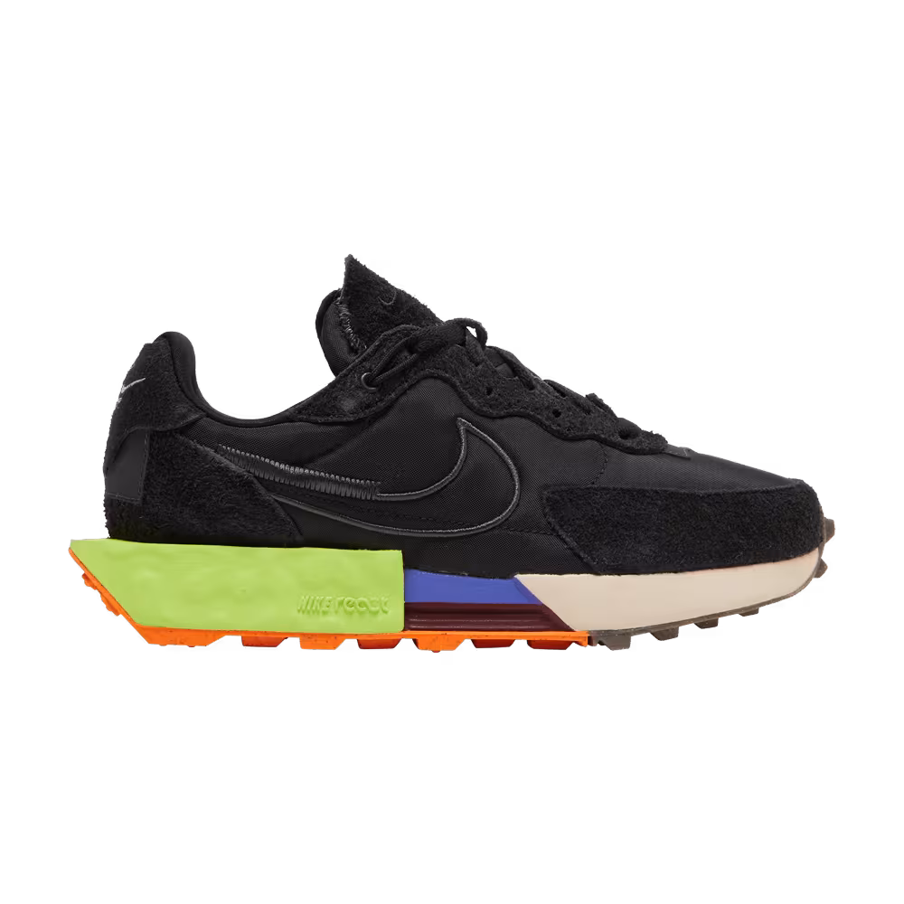 Nike Women's Fontanka Waffle Black Volt