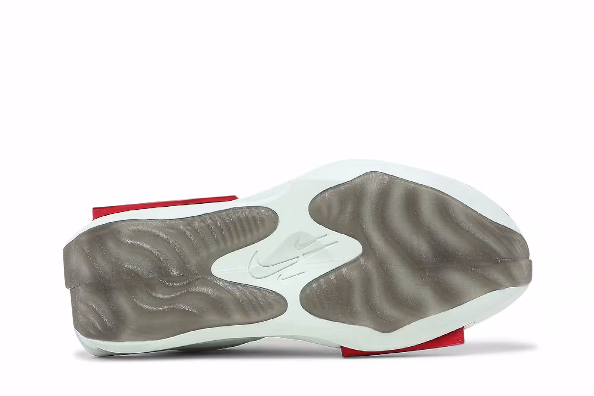 Nike Women's Fontanka Edge Barely Green University Red, view 5