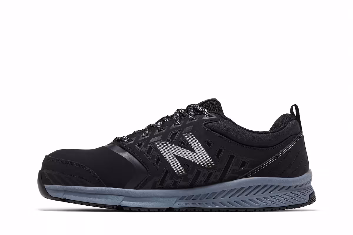 New Balance 412v1 Alloy Toe Black Silver, view 4