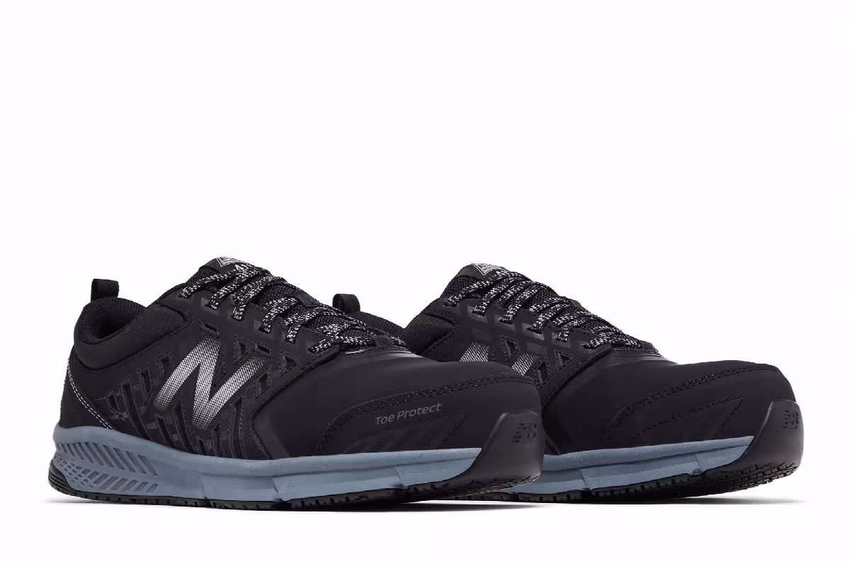 New Balance 412v1 Alloy Toe Black Silver, view 9