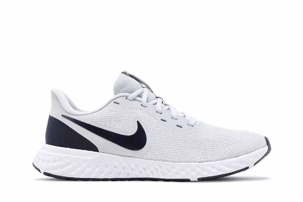 Nike Revolution 5 Pure Platinum Thunder Blue, view 2