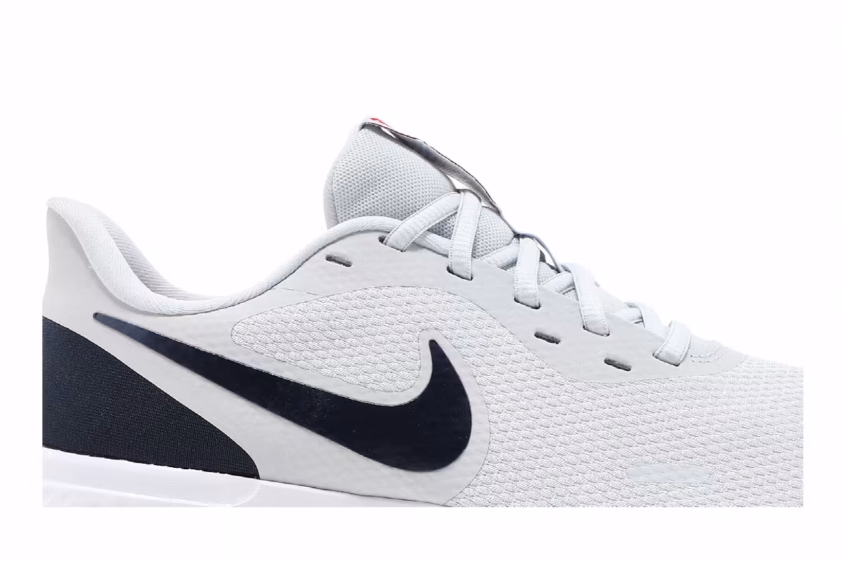 Nike Revolution 5 Pure Platinum Thunder Blue, view 3