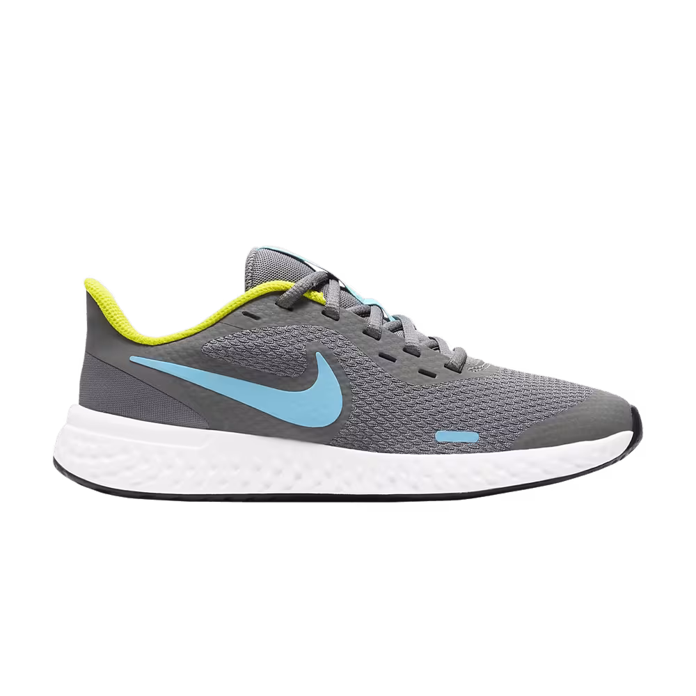 Nike Revolution 5 GS Smoke Grey Chlorine Blue